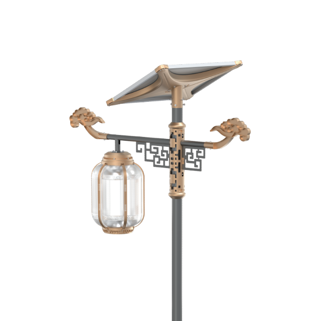 Solar Street Light 120W 5400lm 3.2V 90Ah Outdoor Lighting for Streets Parks Gardens BCT-OLBL1.0