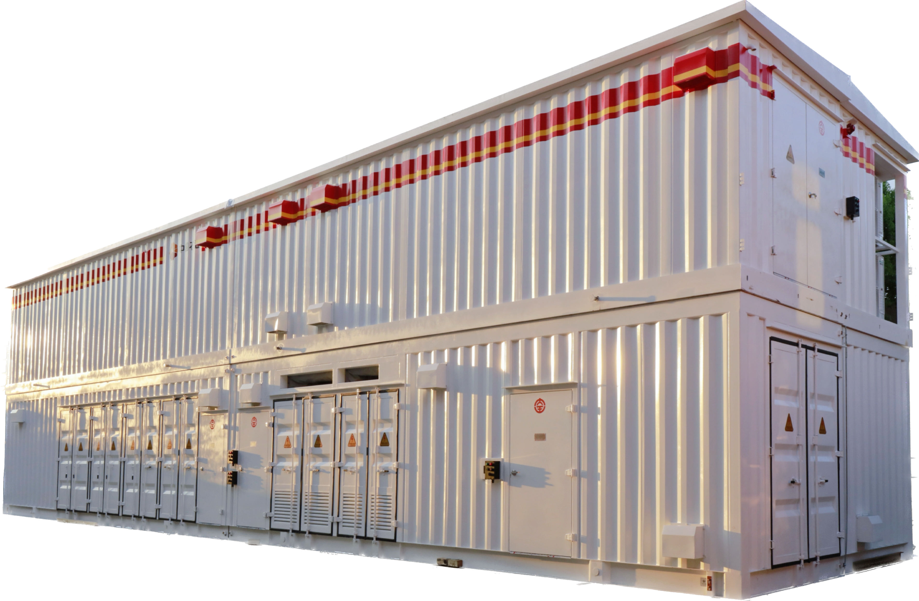 E-House Prefabricated Modular Electrical Room Skid Mounted Substation for Power Generation and Industrial Applications