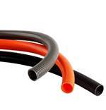 Orange Polyamide Tubing Flame-Retardant Flexible Anti-Friction Heat Resistant to 125℃ Electric Insulation Protection for EV and Energy Storage Systems