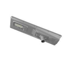 Solar Flat Light 100W Integrated 5V/100W Solar Panel 8000lm High Luminous Flux 8-10m Installation Height for Streets Residential Areas Parks Squares