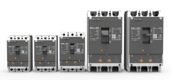 KFM5 Series Moulded Case Circuit Breaker High Breaking Capacity Short Flashover Anti Vibration for AC DC Power Systems
