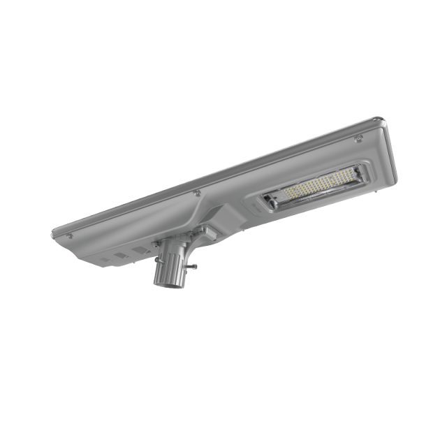 Solar Flat Light 80W Integrated Street Lighting Solution for Outdoor Public Areas BlueCarbonTech