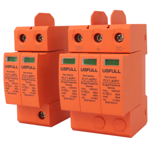 USFULL FLY1-PV DC SPD 20KA 40KA Surge Protection Solar Power Station Energy Storage Systems USFULL