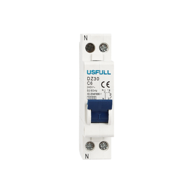 DPN Circuit Breaker 1P+N 6-32A Overload & Short Circuit Protection for Residential & Commercial Electrical Systems USFULL