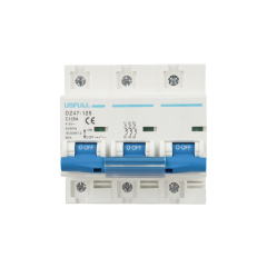 Miniature Circuit Breaker DZ47-125 (NC100H) 80A-125A High Breaking Capacity 6kA Lighting and Motor Distribution Systems USFULL