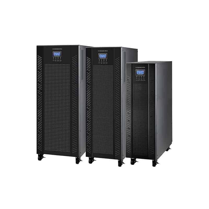 HBGS Series High Frequency Online UPS Three Phase Input Output Pure Sine Wave Output High Efficiency Power Supply for Data Centers Network Management Renewable Energy Systems