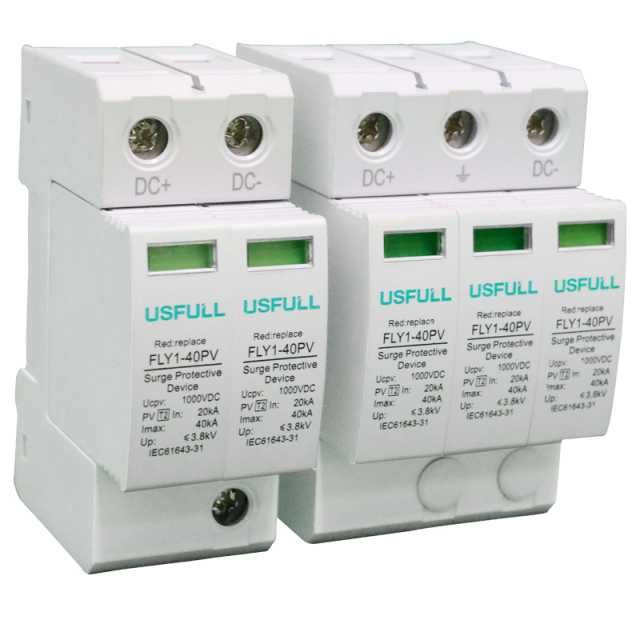 USFULL FLY1-PV DC SPD 20KA 40KA Surge Protection Solar Power Station Energy Storage Systems USFULL