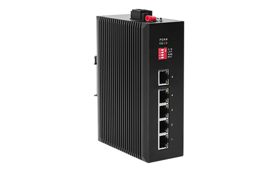 5-port Switch Industrial Anti-Thunder Anti-Static Plug and Play Network Port Expansion for Intelligent Transportation USR