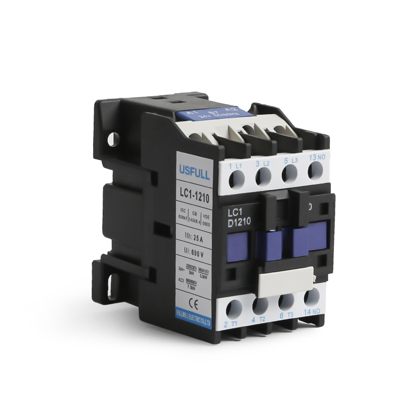 AC Contactor 3P 4P 24V to 415V Coil 9A to 95A 50/60Hz for Motor Control and Industrial Automation USFULL