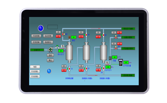 USR-SH800 Integrated IoT Screen 10.1-inch Edge Computing AI NPU 1.0TOPS WukongEdge Built-in 4G GPS 2xRS232 2xRS485 Rockchip RK3568 2.0GHz 4GB DDR4 32GB eMMC