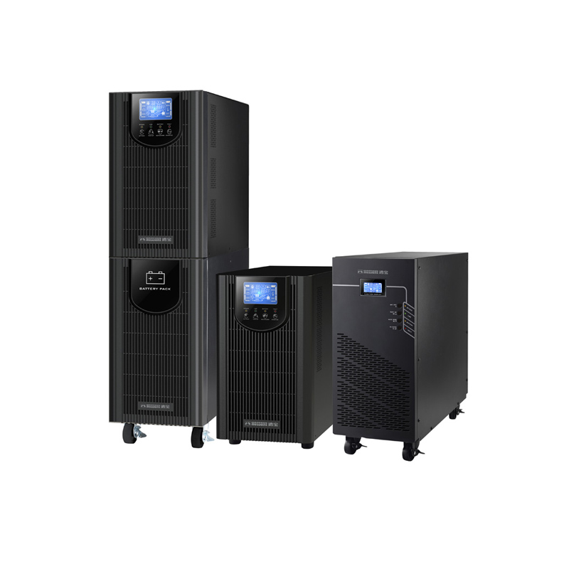 HBGD Series High Frequency Online UPS Power Supply Double Conversion Pure Sine Wave for Data Centers Server Rooms Industrial Manufacturing Control Systems