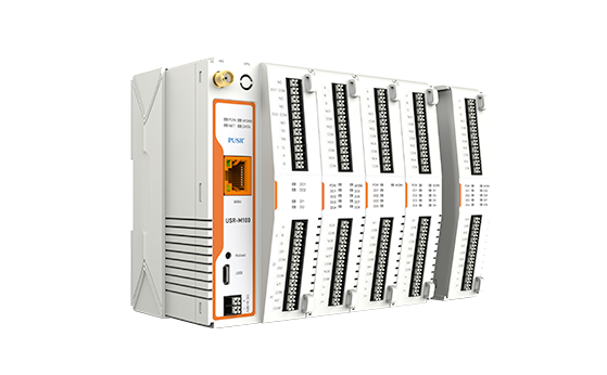 USR-M100 Remote IO Edge Gateway Modbus Protocol Offline Data Recording Industrial Automation IoT Edge Computing USR