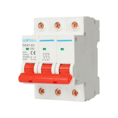 USFULL DZ47 Circuit Breaker 3/4.5kA Short Circuit Protection Home & Industrial Electrical Systems USFULL