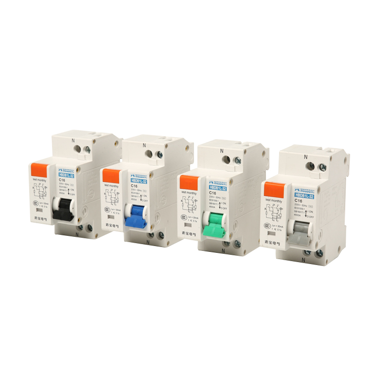 DPNL(HBDB1L) Leakage Circuit Breaker With Over-current Protection Small Volume High Breaking Capacity AC 230V 50Hz/60Hz