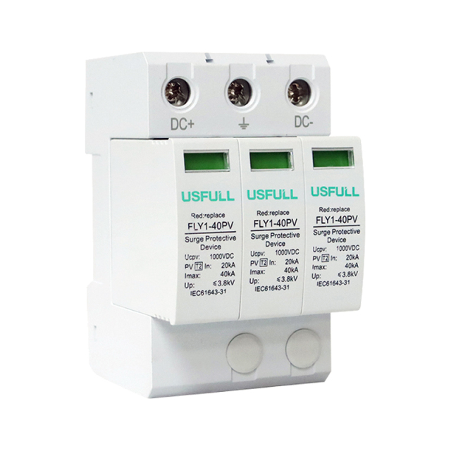 USFULL FLY1-PV DC SPD 20KA 40KA Surge Protection Solar Power Station Energy Storage Systems USFULL