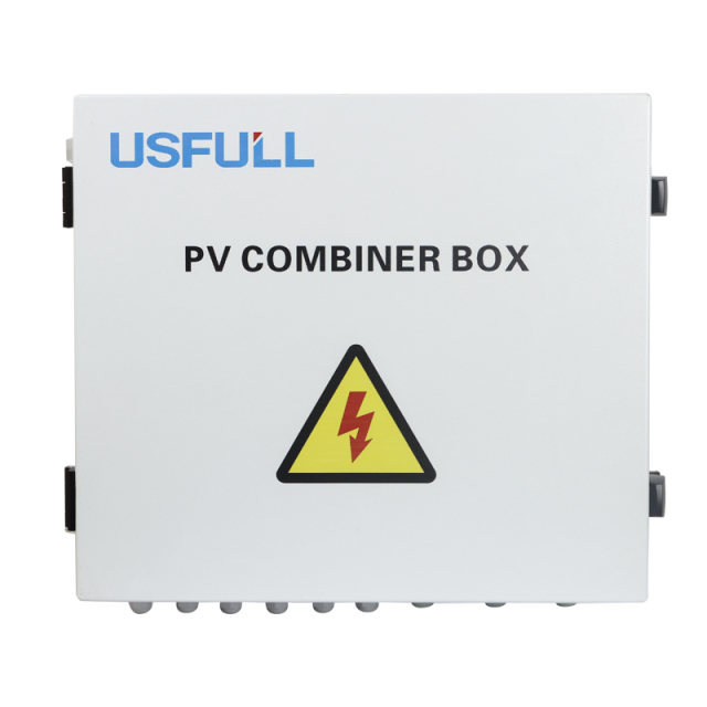 Solar PV Combiner Box Waterproof Dustproof Overload Protection for Grid Off-Grid Energy Storage Systems USFULL