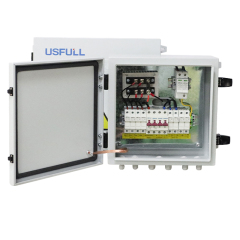 Solar PV Combiner Box Waterproof Dustproof Overload Protection for Grid Off-Grid Energy Storage Systems USFULL