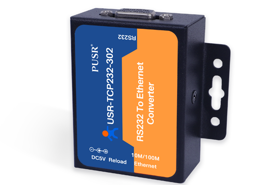 USR-TCP232-302 Industrial RS232 to Ethernet Converter for Modbus Gateway and Remote Monitoring in Intelligent Transportation and Unattended Weighing Systems