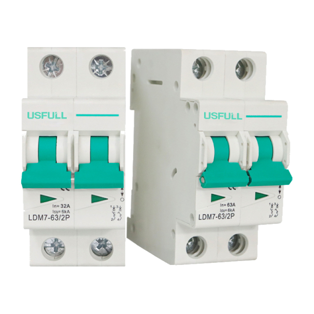USFULL DC Breaker 6A-63A 12V-1000V PV Solar Energy Storage System Protection Circuit Breaker FMB7-PV Series