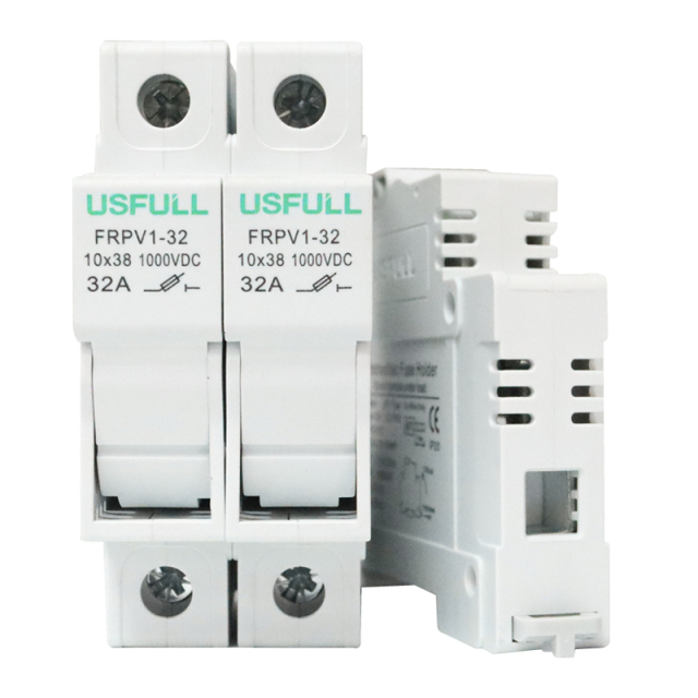 Fusible USFULL 1000V CC 1-32A 33kA Short Circuit Protection for Solar Energy and Battery Storage Systems