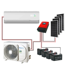 DC48V Solar Air Conditioner Pure Off-Grid High Efficiency for Wide Temperature Range Applications