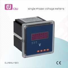 CJ194U-9X1 AC Measuring Voltage Power Grid Energy Meter Single Phase Voltage Meter Programmable With LED Display For Power Grid Automation Systems