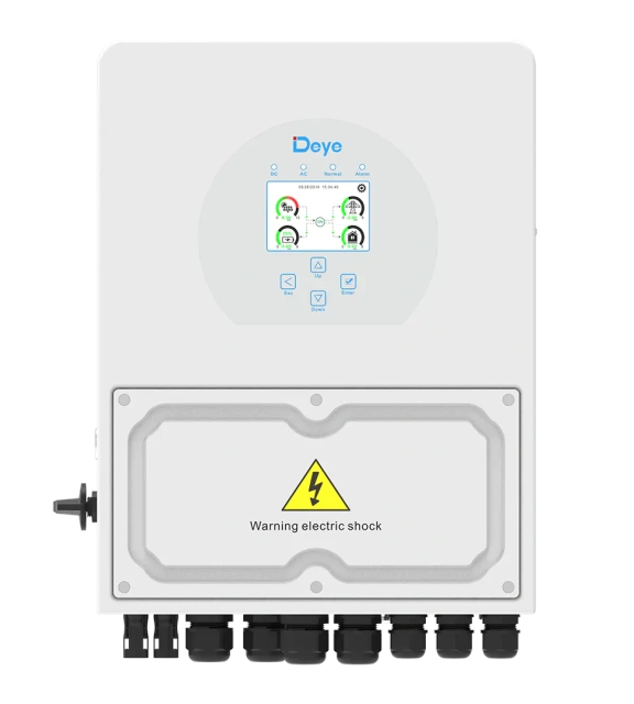 Hybrid Inverter 3-6kW Single Phase 2 MPPT for Solar Power Systems Deye