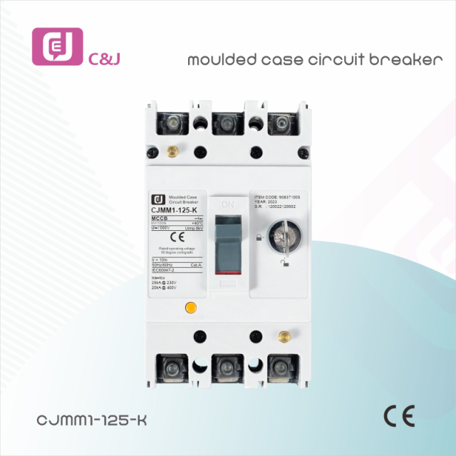 Moulded Case Circuit Breaker CJMM7DC-630 DC 3P 400A High Breaking Capacity for Power Distribution and Overload Protection in Renewable Energy Systems