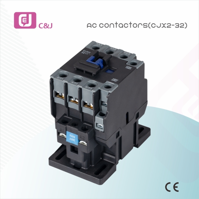 AC Contactor 3Phase 220V 50/60Hz 32A Magnetic Contactor for Household and Industrial Electrical Control Systems