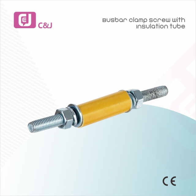 Electrical Busbar Clamp Screw with Insulation Tube Multi-Terminal Connection Blocks for Phase/Neutral/Protective Earth Conductors in Electrical Systems