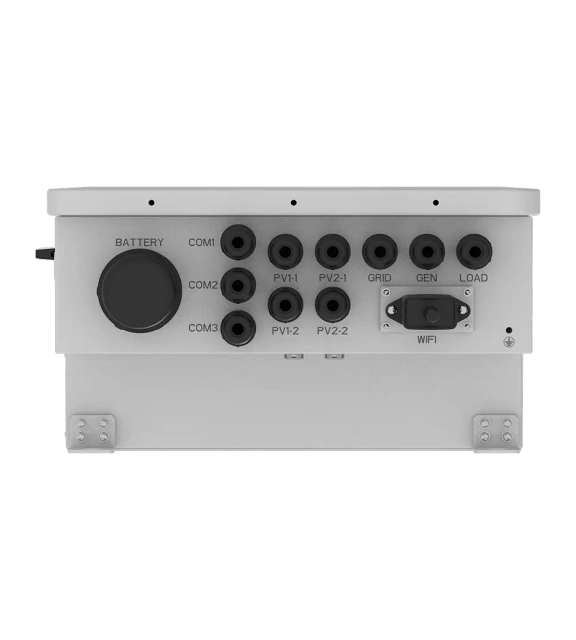 Single Phase Hybrid Inverter 7.6-12kW 2 MPPT LV Battery Supported for Solar Energy Storage Systems