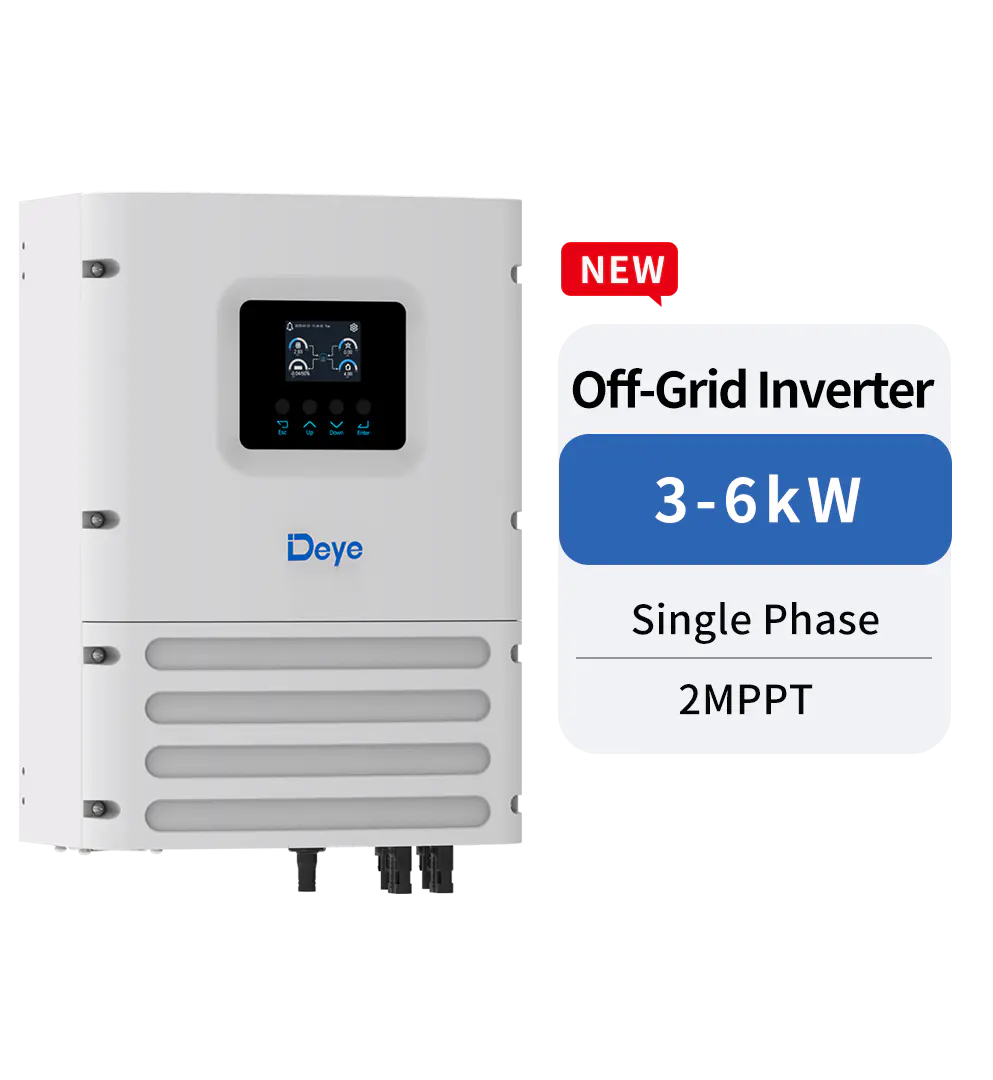 SUN-3/3.6/5/6K-OG01LP1-EU-AM2 Hybrid Solar Inverter for Energy Storage Systems Deye