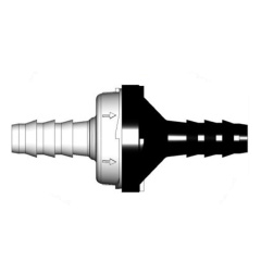 Auto Parts Adaptor Straight Shape One-Way Valve PA Tube 10x1 for新能源 Battery and Energy Storage Systems