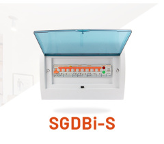 Distribution Box Surface Mount Flame Retardant Material 63A-125A IP30 Protection High-Rise Buildings/Mining Enterprises MAXGE