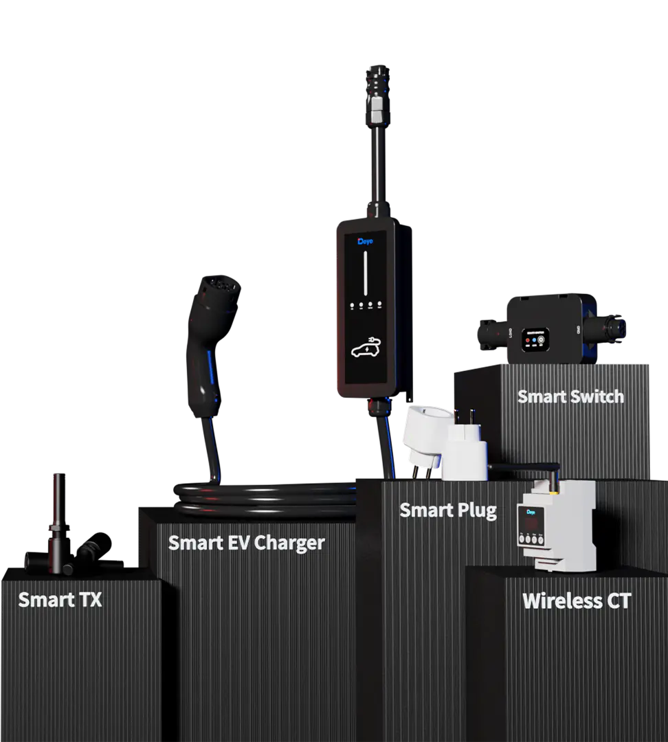 Wireless Energy Management System Low Latency LoRa Communication Smart Load Control for Solar Hybrid Inverters Deye