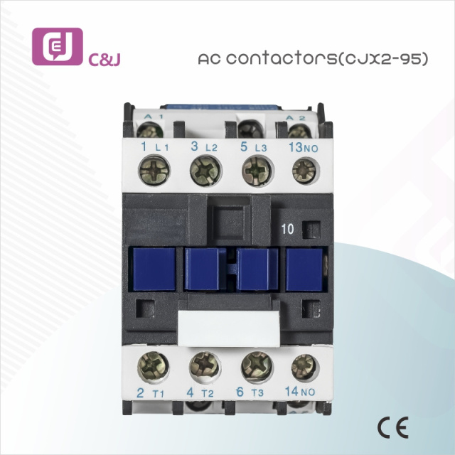 AC Contactor CJX2-95 115A 220V High-Performance Electromagnetic Switching Device for Industrial Motor Control