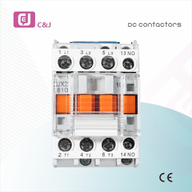 CJX2-1810Z DC Operated Contactor 9-95A Magnetic Contactor for AC/DC Power Systems Control CJE Group