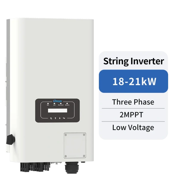 SUN-18/20/21K-G04-LV Three Phase Low Voltage Inverter 127/220Vac Grid-Tied Solar Power System