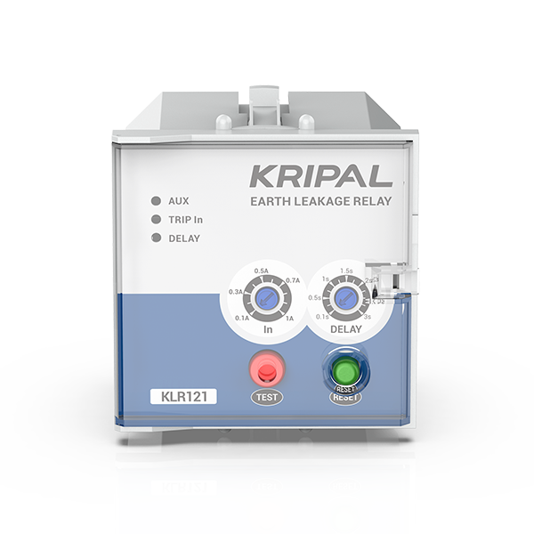 KLR121 Leakage Protection Relay with Manual/Automatic Reset for Electrical Safety in Energy Storage Systems Kripal