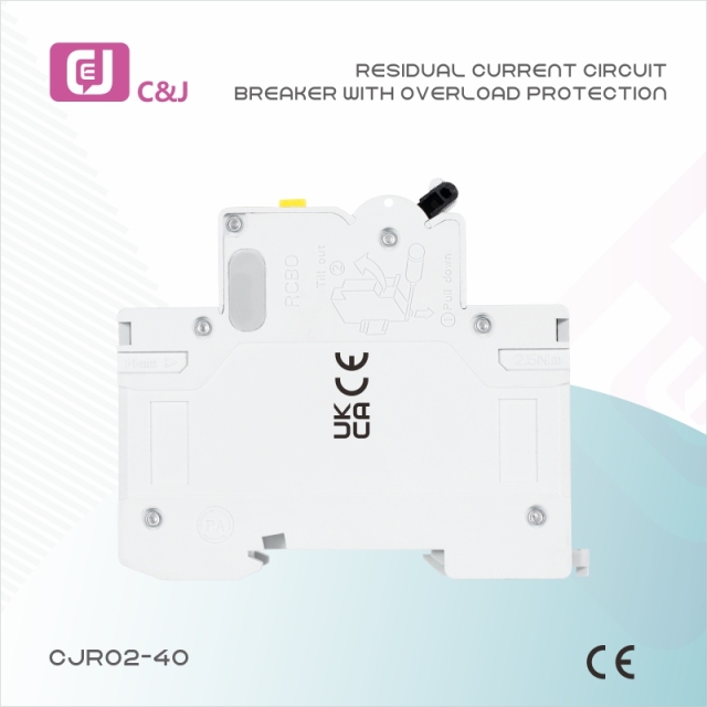 Residual Current Circuit Breaker with Overload Protection AC Type for Home and Industrial Electrical Safety