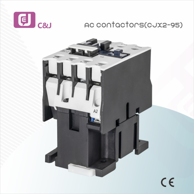 AC Contactor CJX2-95 115A 220V High-Performance Electromagnetic Switching Device for Industrial Motor Control