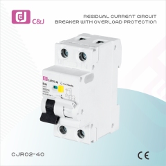 Residual Current Circuit Breaker with Overload Protection AC Type for Home and Industrial Electrical Safety