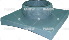Sprinkler Hose For Duct System High Pressure Resistance and Flexibility All-Purpose Patent Anchoring Component Stainless Steel Nipple DN25 PANEW