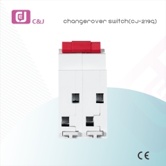 CJ-219G Low Voltage 63A Manual Changeover Switch for Dual Power Supply Control in Renewable Energy Systems