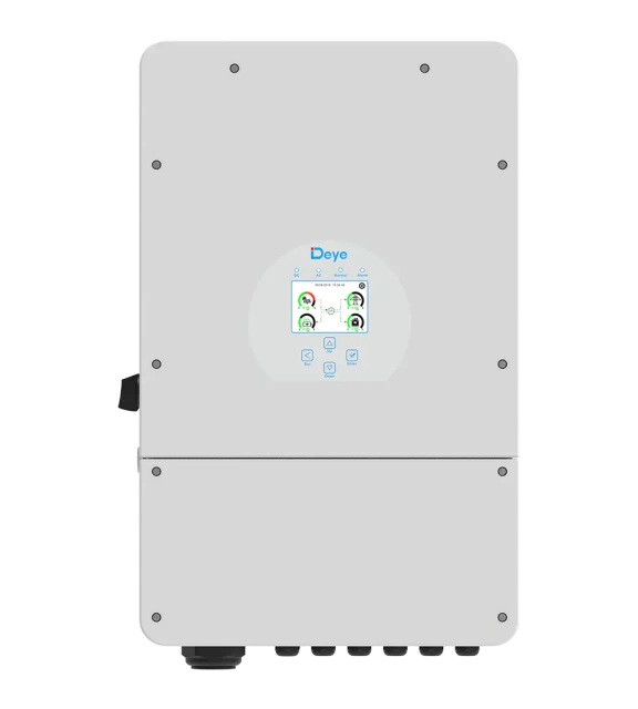 Single Phase Hybrid Inverter 7.6-12kW 2 MPPT LV Battery Supported for Solar Energy Storage Systems