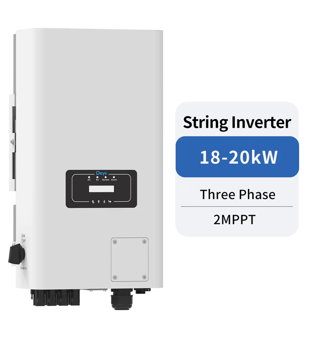 SUN-18/20K-G06P3-EU-BM2-P1 18-20kW 2 MPPT Solar Inverter for Residential and Commercial PV Systems