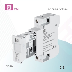 DC Fuse Holder 10x38mm 1000V 30A Solar PV System Protection for Inverters and Distribution Panels