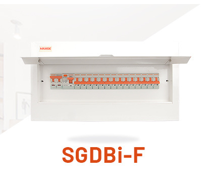 Distribution Box Surface Mount Flame Retardant Material 63A-125A IP30 Protection High-Rise Buildings/Mining Enterprises MAXGE