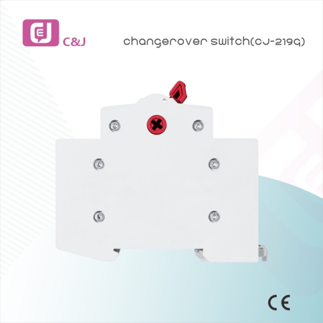 CJ-219G Low Voltage 63A Manual Changeover Switch for Dual Power Supply Control in Renewable Energy Systems