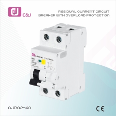 Residual Current Circuit Breaker with Overload Protection AC Type for Home and Industrial Electrical Safety